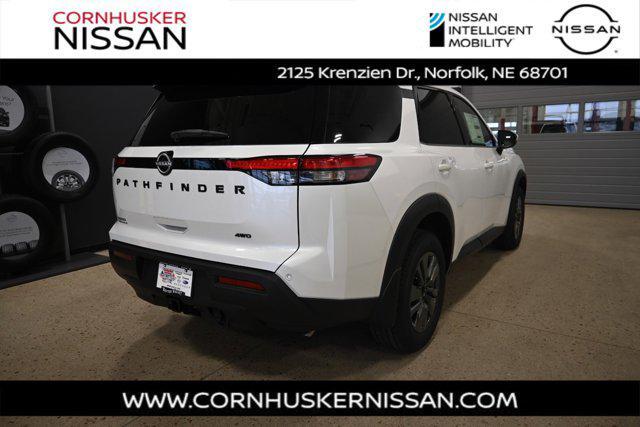 new 2025 Nissan Pathfinder car, priced at $44,539