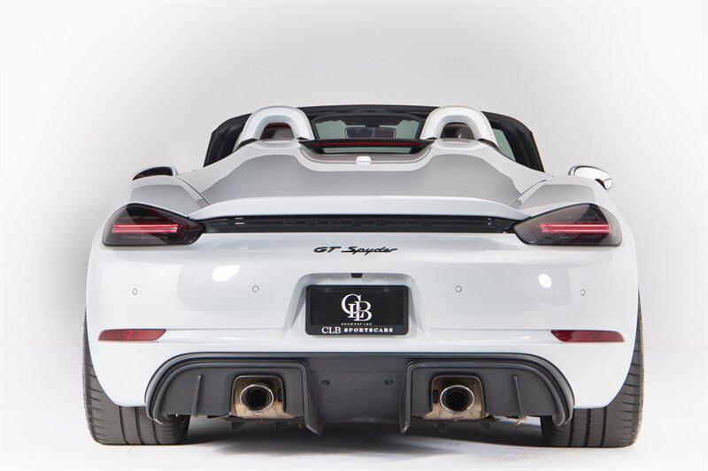 used 2021 Porsche 718 Spyder car, priced at $119,995