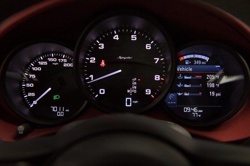 used 2021 Porsche 718 Spyder car, priced at $119,995
