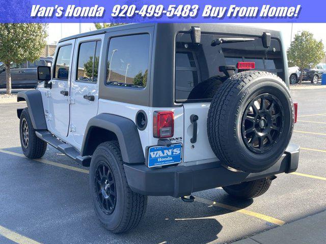 used 2017 Jeep Wrangler Unlimited car, priced at $19,399