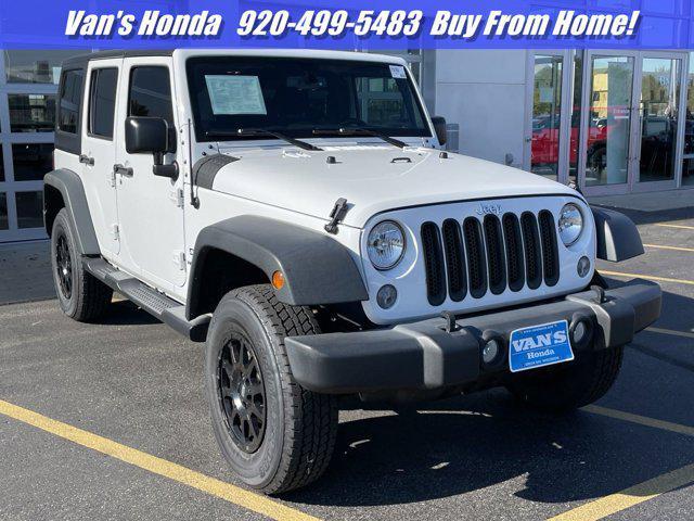 used 2017 Jeep Wrangler Unlimited car, priced at $19,399