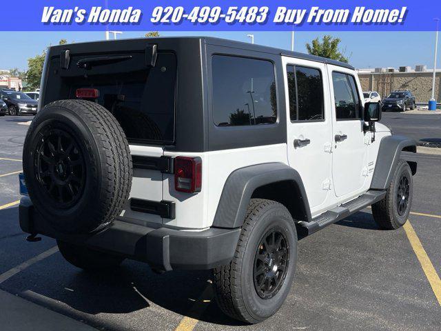 used 2017 Jeep Wrangler Unlimited car, priced at $19,399