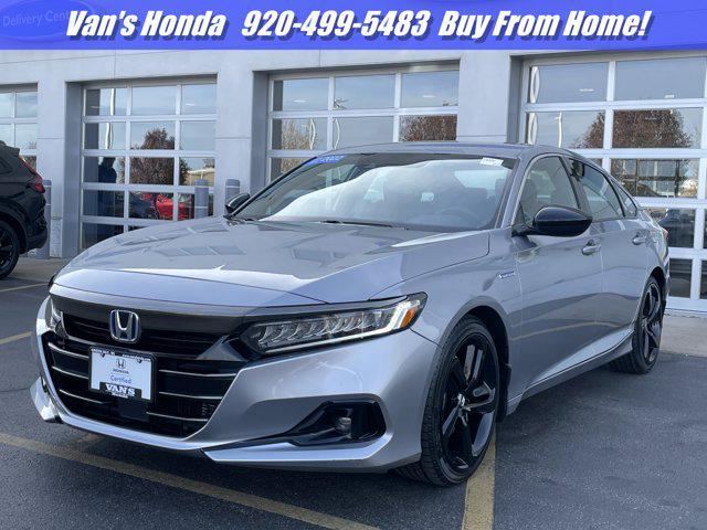 used 2022 Honda Accord Hybrid car, priced at $26,195