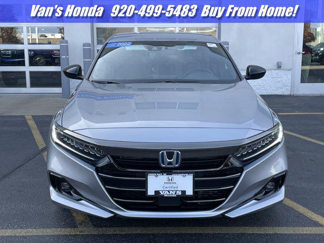 used 2022 Honda Accord Hybrid car, priced at $26,195