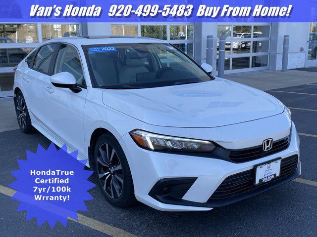 used 2022 Honda Civic car, priced at $25,399