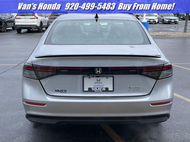 used 2023 Honda Accord Hybrid car, priced at $27,125