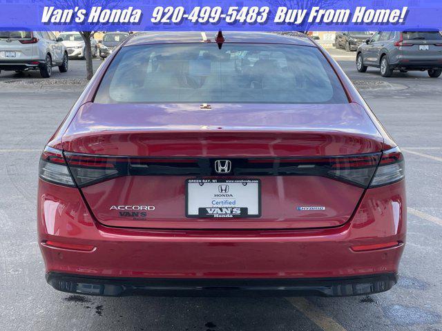 used 2024 Honda Accord Hybrid car, priced at $32,295