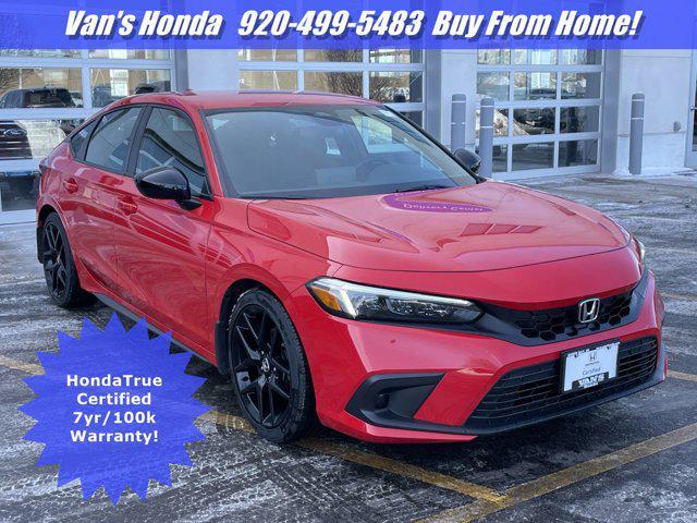 used 2022 Honda Civic car, priced at $24,395