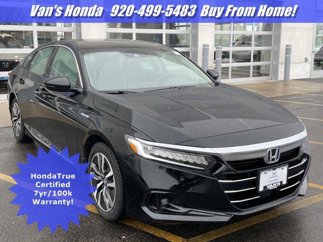 used 2022 Honda Accord Hybrid car, priced at $27,195