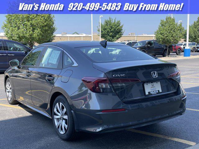 used 2025 Honda Civic car, priced at $26,495