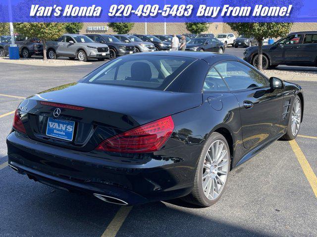 used 2017 Mercedes-Benz SL 550 car, priced at $46,855