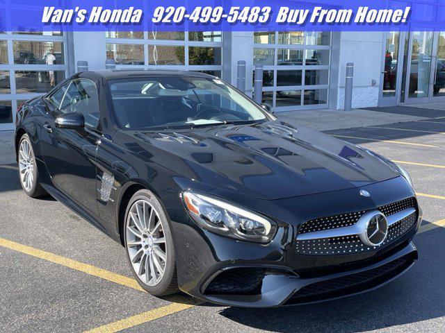 used 2017 Mercedes-Benz SL 550 car, priced at $46,855