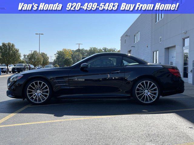 used 2017 Mercedes-Benz SL 550 car, priced at $46,855