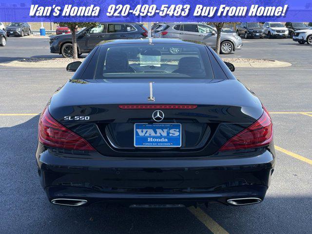 used 2017 Mercedes-Benz SL 550 car, priced at $46,855