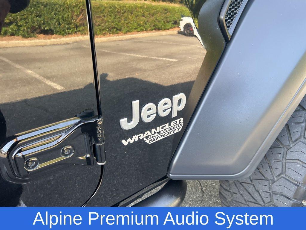 used 2020 Jeep Wrangler Unlimited car, priced at $28,000
