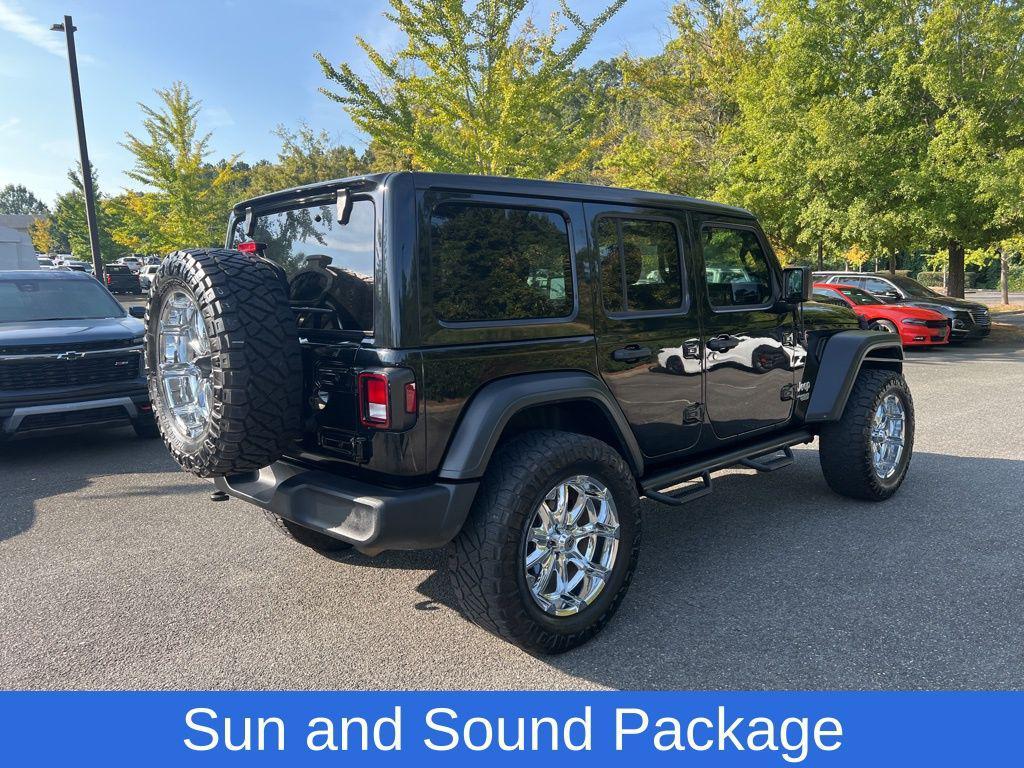 used 2020 Jeep Wrangler Unlimited car, priced at $28,000