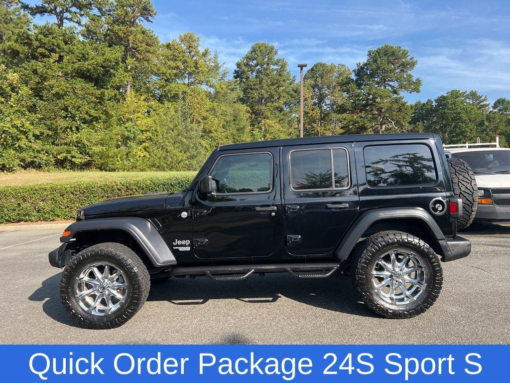 used 2020 Jeep Wrangler Unlimited car, priced at $28,000