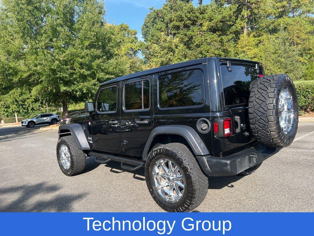 used 2020 Jeep Wrangler Unlimited car, priced at $28,000