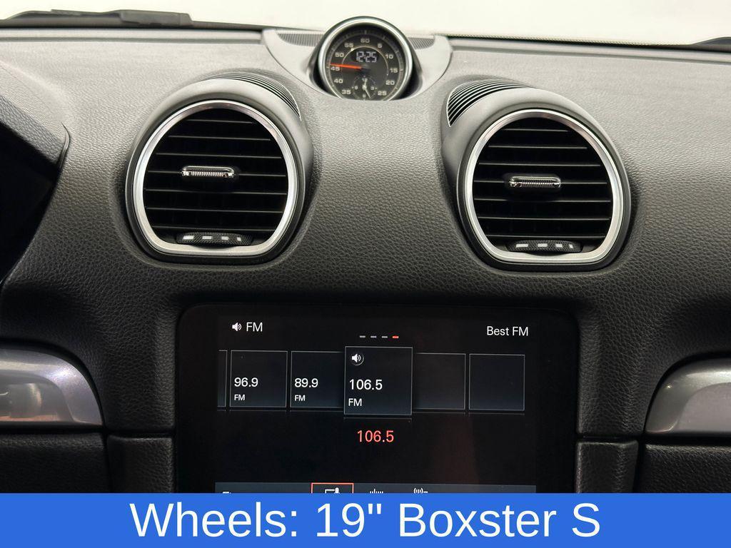used 2017 Porsche 718 Boxster car, priced at $42,500