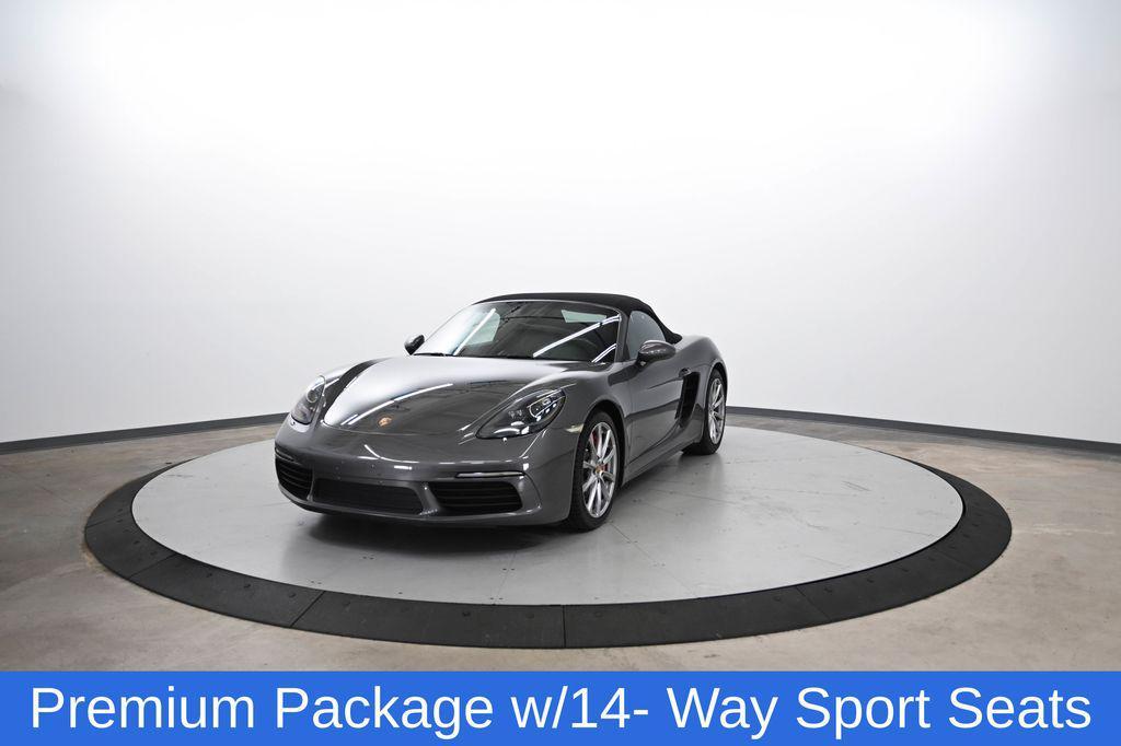 used 2017 Porsche 718 Boxster car, priced at $42,500