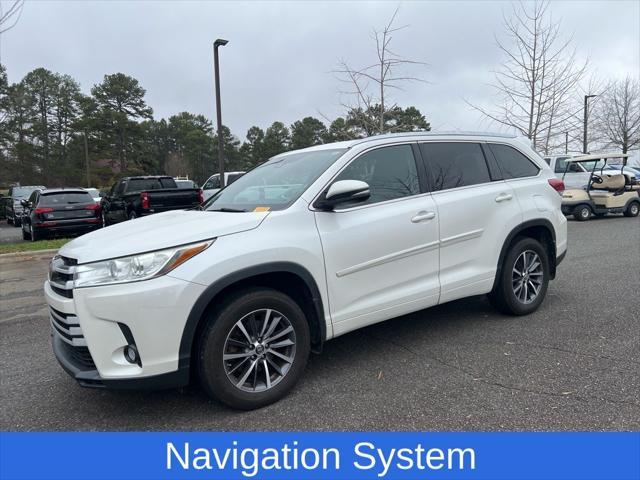 used 2017 Toyota Highlander car, priced at $20,000