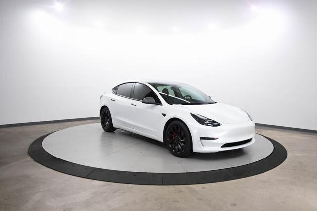 used 2023 Tesla Model 3 car, priced at $28,500