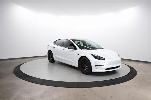 used 2023 Tesla Model 3 car, priced at $28,500