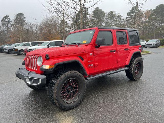 used 2021 Jeep Wrangler Unlimited car, priced at $26,600