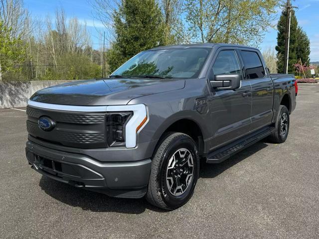 used 2023 Ford F-150 Lightning car, priced at $47,995