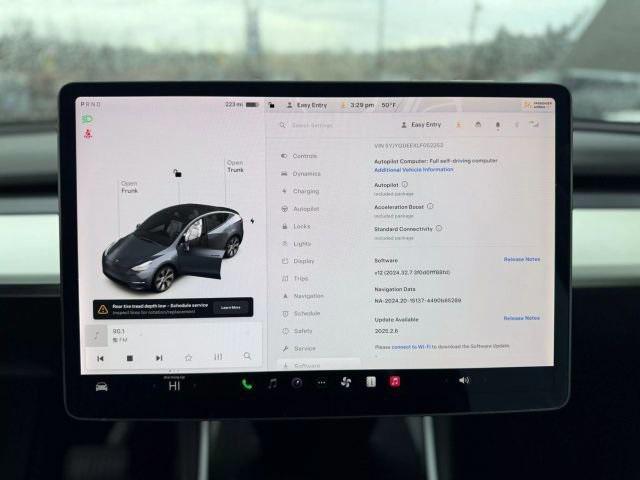 used 2020 Tesla Model Y car, priced at $22,995