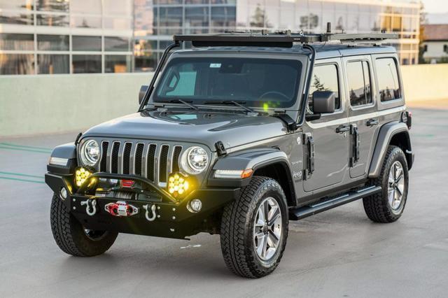 used 2020 Jeep Wrangler Unlimited car, priced at $37,995