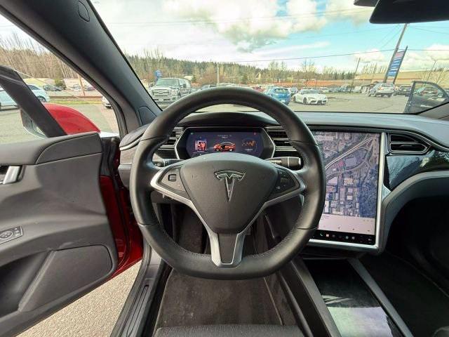 used 2017 Tesla Model X car, priced at $20,995