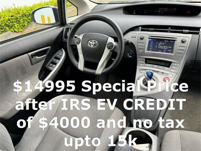 used 2012 Toyota Prius Plug-in car, priced at $14,995