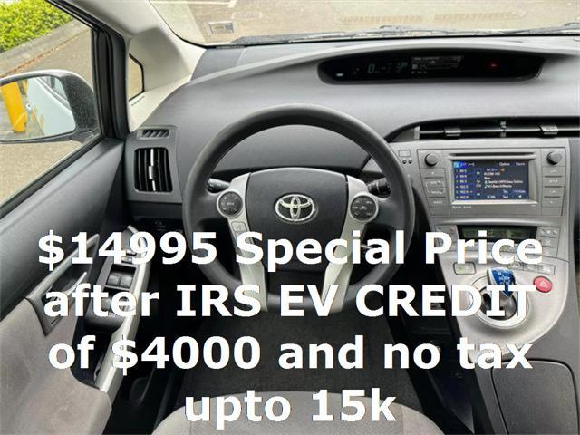 used 2012 Toyota Prius Plug-in car, priced at $14,995