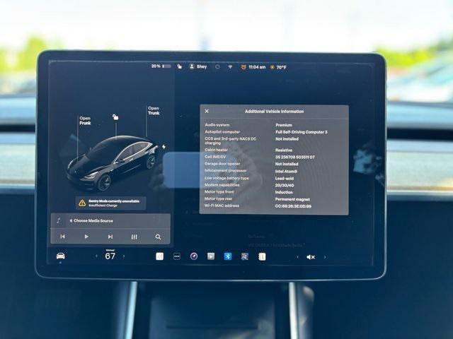 used 2020 Tesla Model 3 car, priced at $16,995