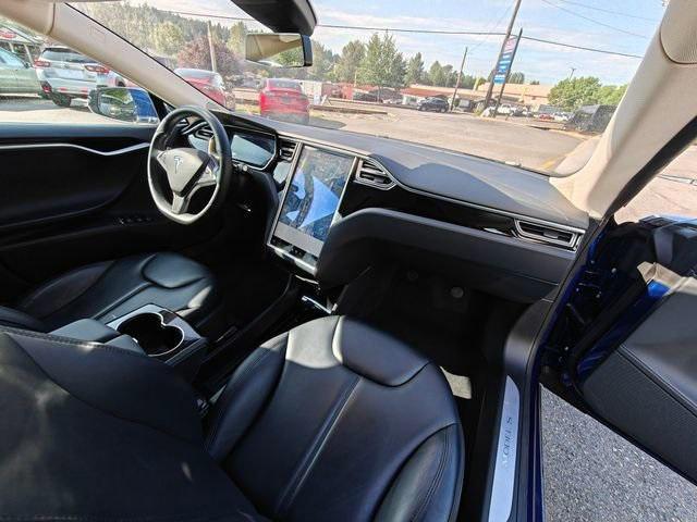 used 2015 Tesla Model S car, priced at $18,995