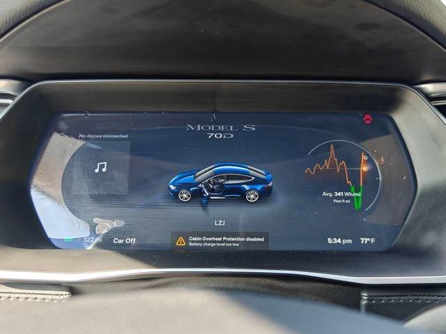 used 2015 Tesla Model S car, priced at $18,995