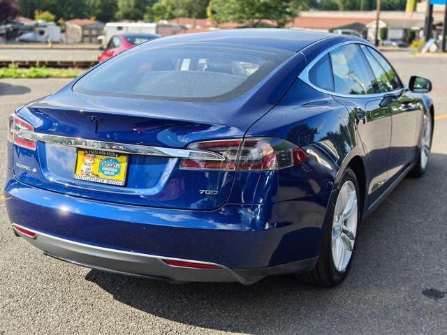 used 2015 Tesla Model S car, priced at $18,995