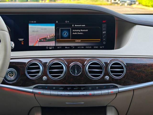 used 2018 Mercedes-Benz S-Class car, priced at $28,995