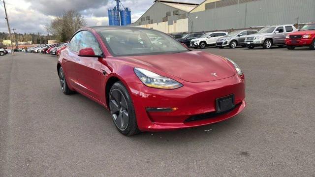 used 2022 Tesla Model 3 car, priced at $20,995