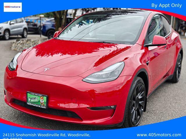 used 2023 Tesla Model Y car, priced at $34,995
