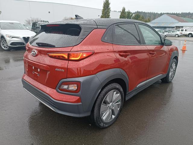 used 2021 Hyundai Kona EV car, priced at $14,995