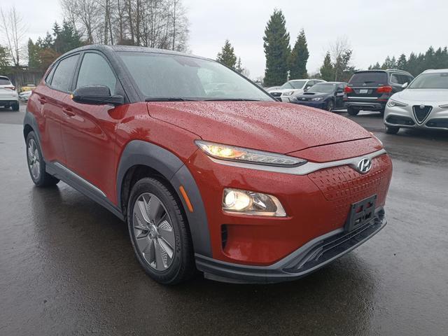 used 2021 Hyundai Kona EV car, priced at $14,995