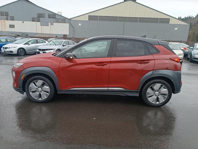 used 2021 Hyundai Kona EV car, priced at $14,995