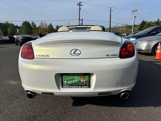 used 2003 Lexus SC 430 car, priced at $19,995