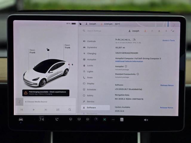 used 2020 Tesla Model 3 car, priced at $17,995