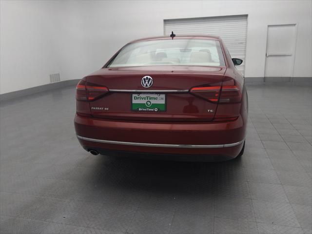 used 2018 Volkswagen Passat car, priced at $15,895