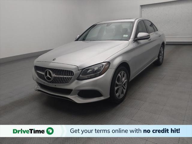 used 2018 Mercedes-Benz C-Class car, priced at $28,795