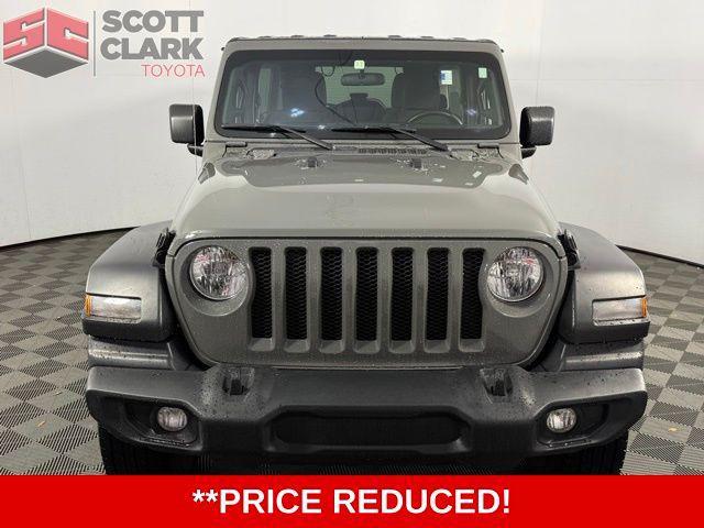 used 2021 Jeep Wrangler Unlimited car, priced at $27,101