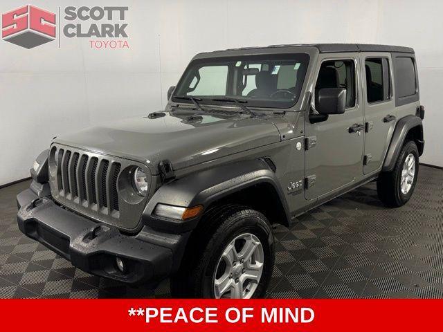 used 2021 Jeep Wrangler Unlimited car, priced at $27,101
